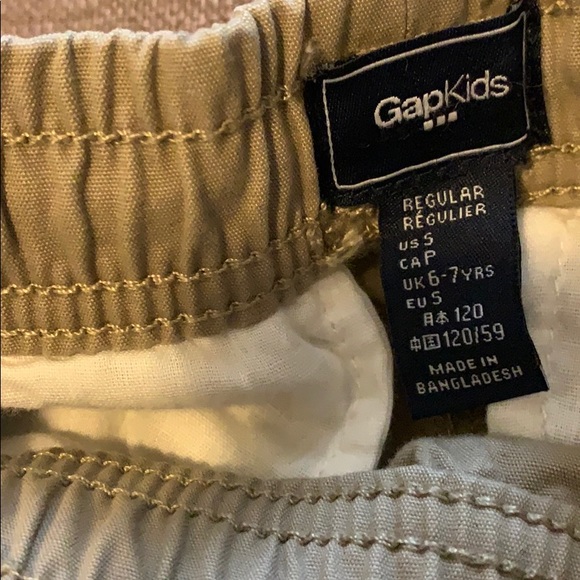 Boys khaki shirts | Gap - Picture 2 of 3
